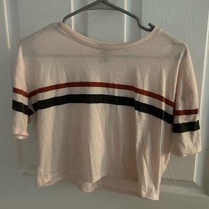 forever 21 cropped tee